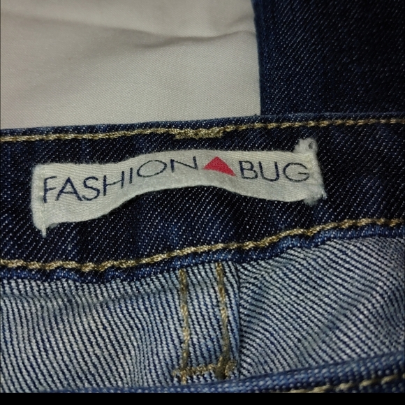 Fashion Bug Dark Blue Boot Cut Jeans - Picture 8 of 9